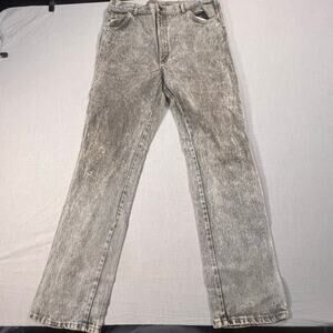 Steel Straight Leg Acid Wash Jeans Vintage 90s Denim Workwear Y2K 36X36